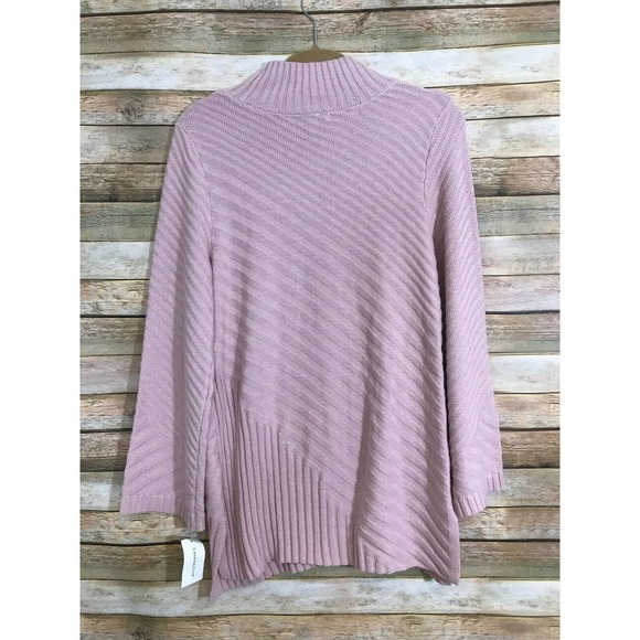 Charter Club Ballet Ribbon Mock Neck Sweater NWT - Picture 2 of 5